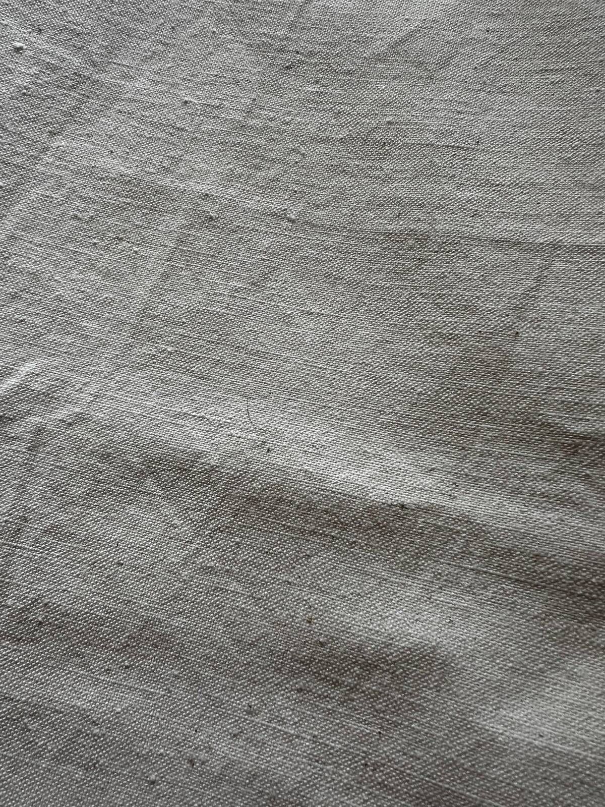 Large antique hemp linen cloth, hand-stitched.