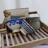 Set of 2 antique ceramic bowls