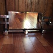 1960 vintage metal wall coatrack