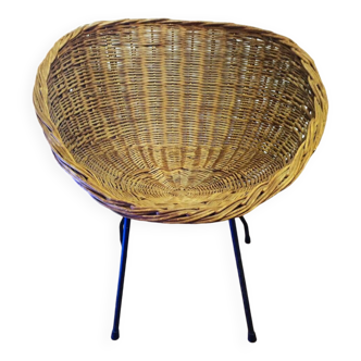 Fauteuil en rotin