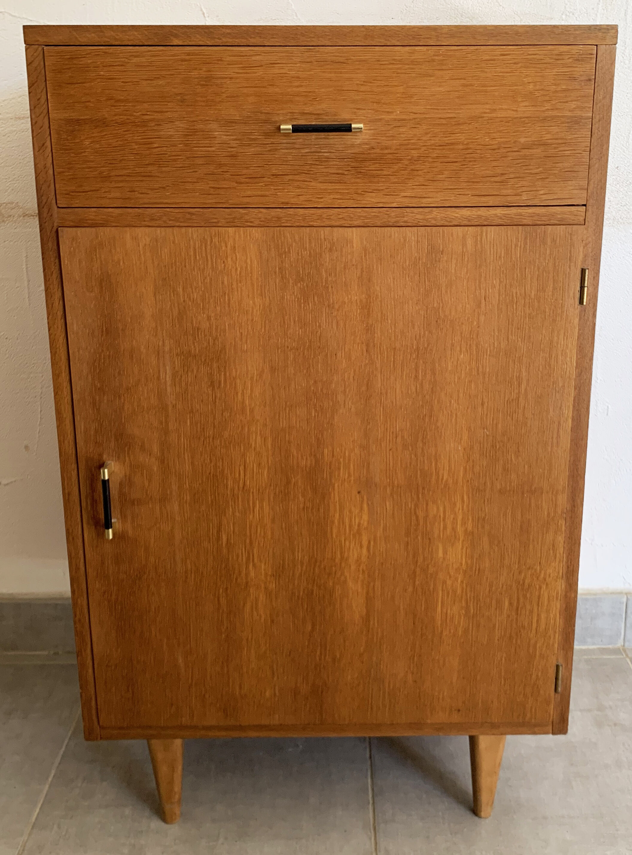 Vintage oak jam maker from the 50s