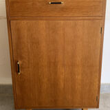 Vintage oak jam maker from the 50s
