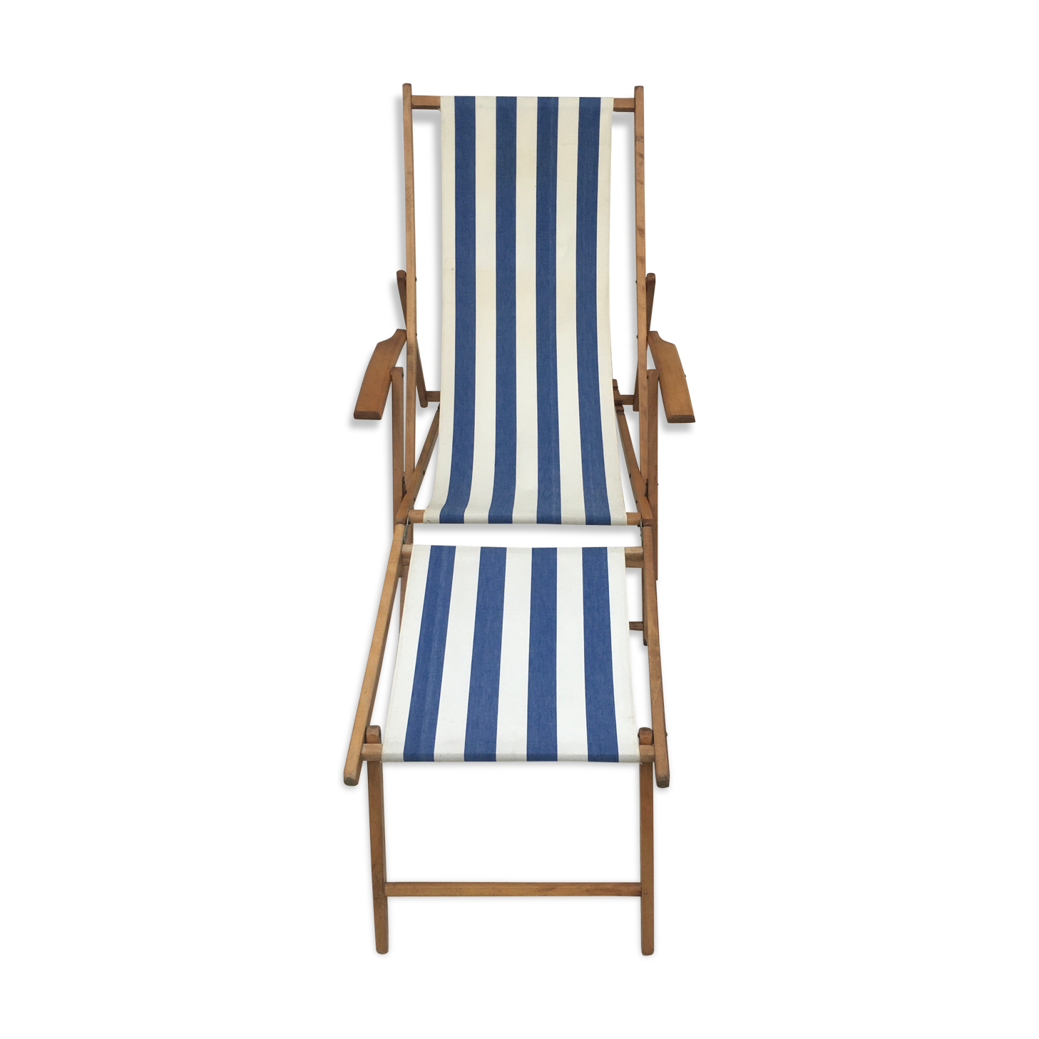 Vintage transat with foot rest