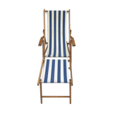 Vintage transat with foot rest