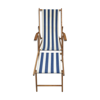 Vintage transat with foot rest