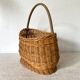 Braided rattan basket 43 cm