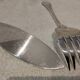 Fish serving set, 2 pieces, silver-plated metal, Christofle Marly silversmith