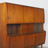 Danish design buffet with sliding doors by Poul Jessen, 1960's