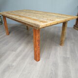 large rustic farmhouse table