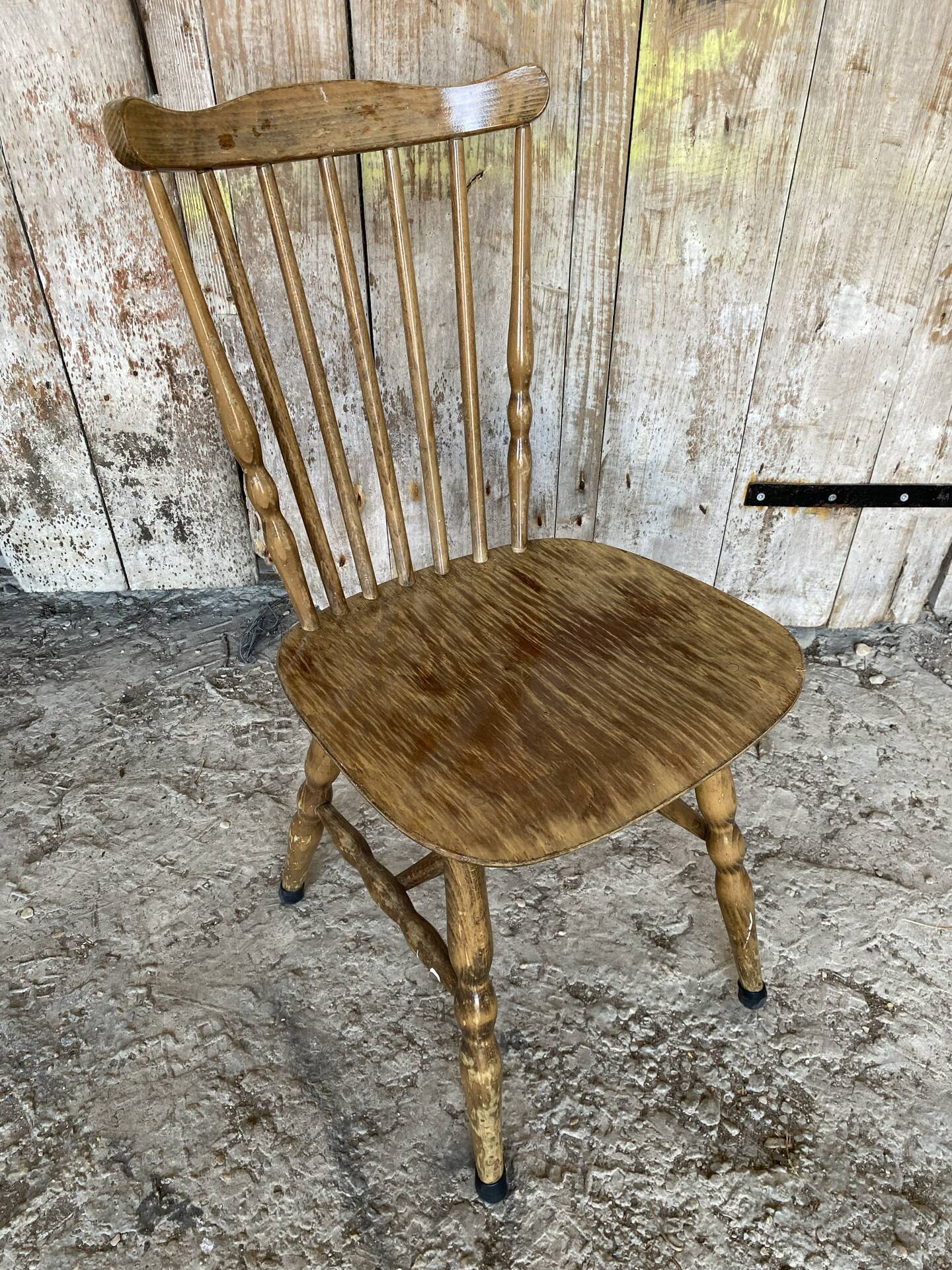 Vintage BAUMANN Bistro Chair Model Tacoma Florida Wood #E0