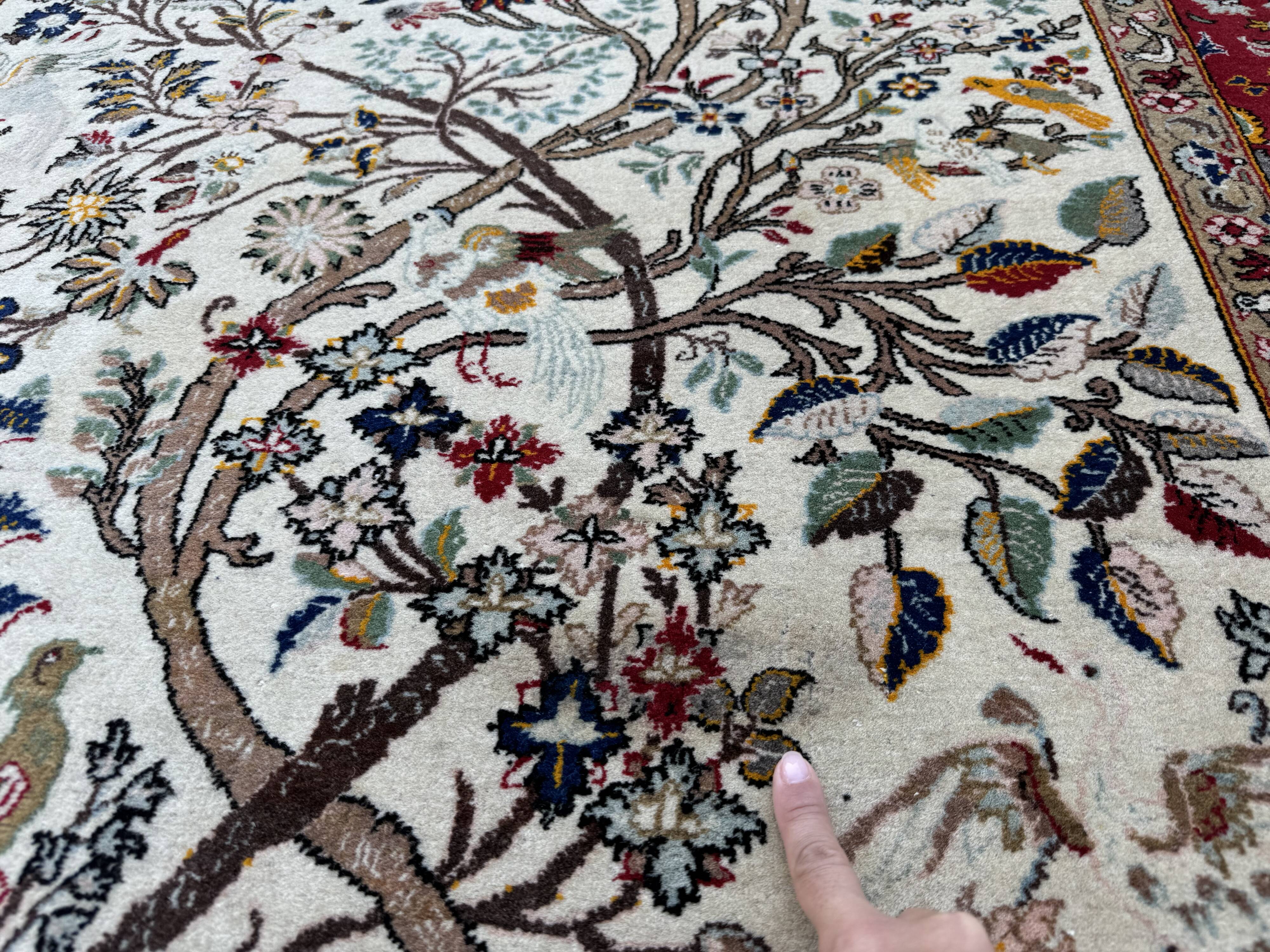 Persian rug ghoum Tree of Life