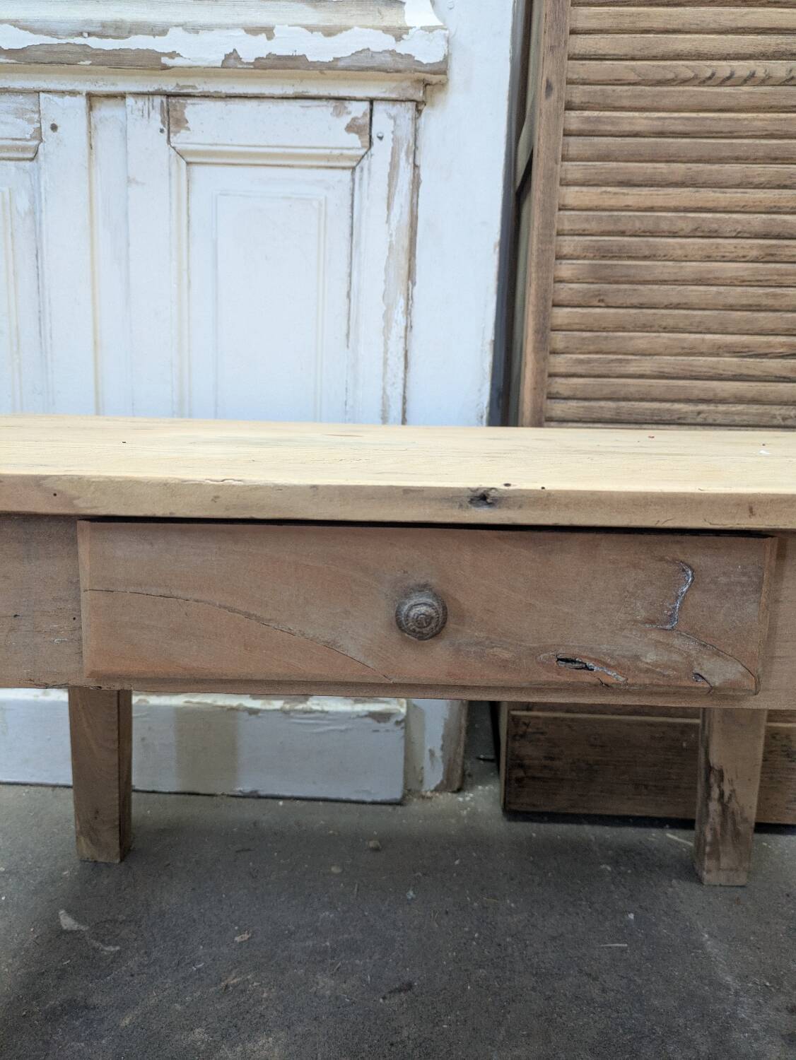 Farmhouse coffee table