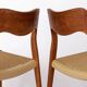 4 Niels Otto Moller Chairs, Model 71, Teak, 1950s, Danish