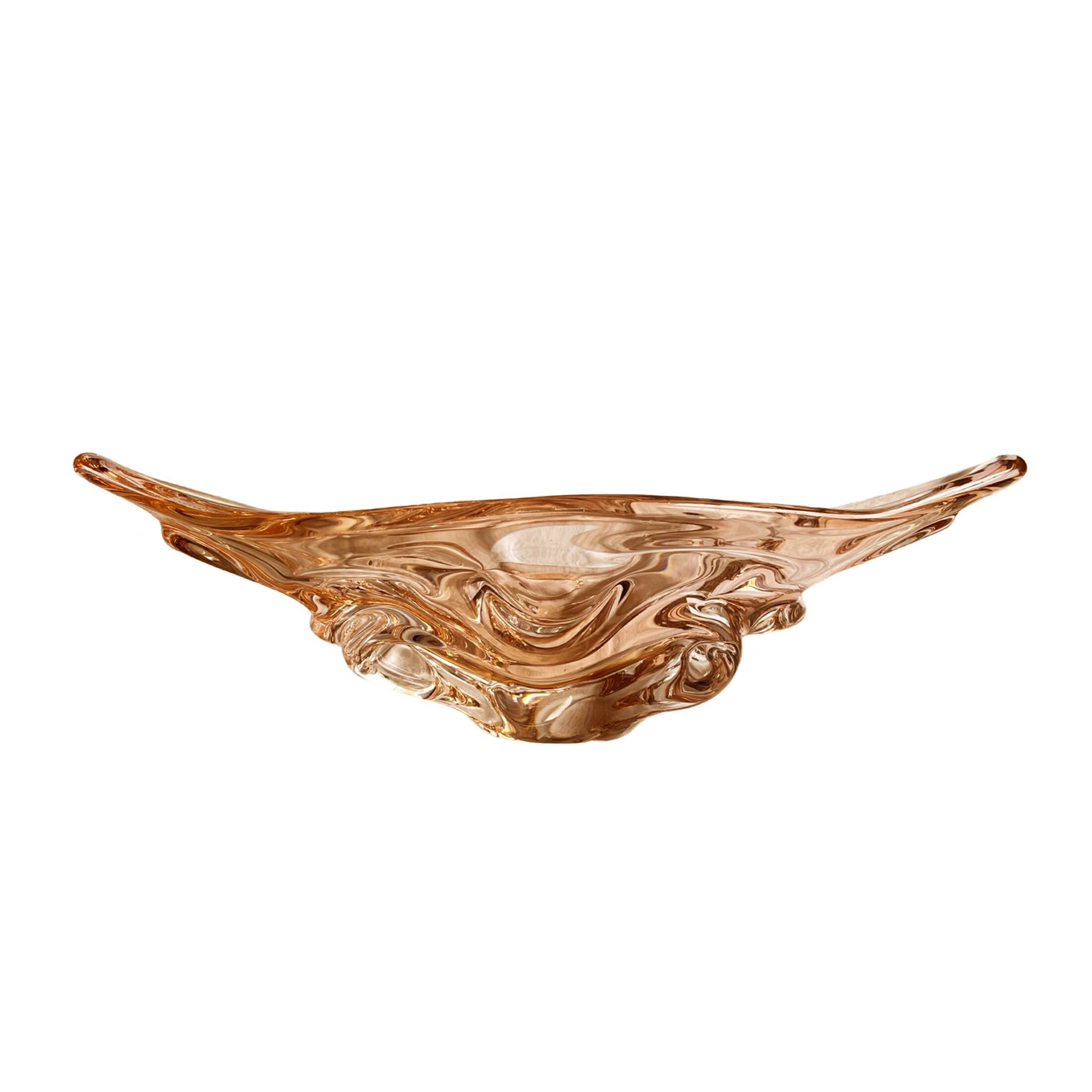 Large platter, designed by J. Hospodka, Chribska Sklarna, Czechoslovakia, 1