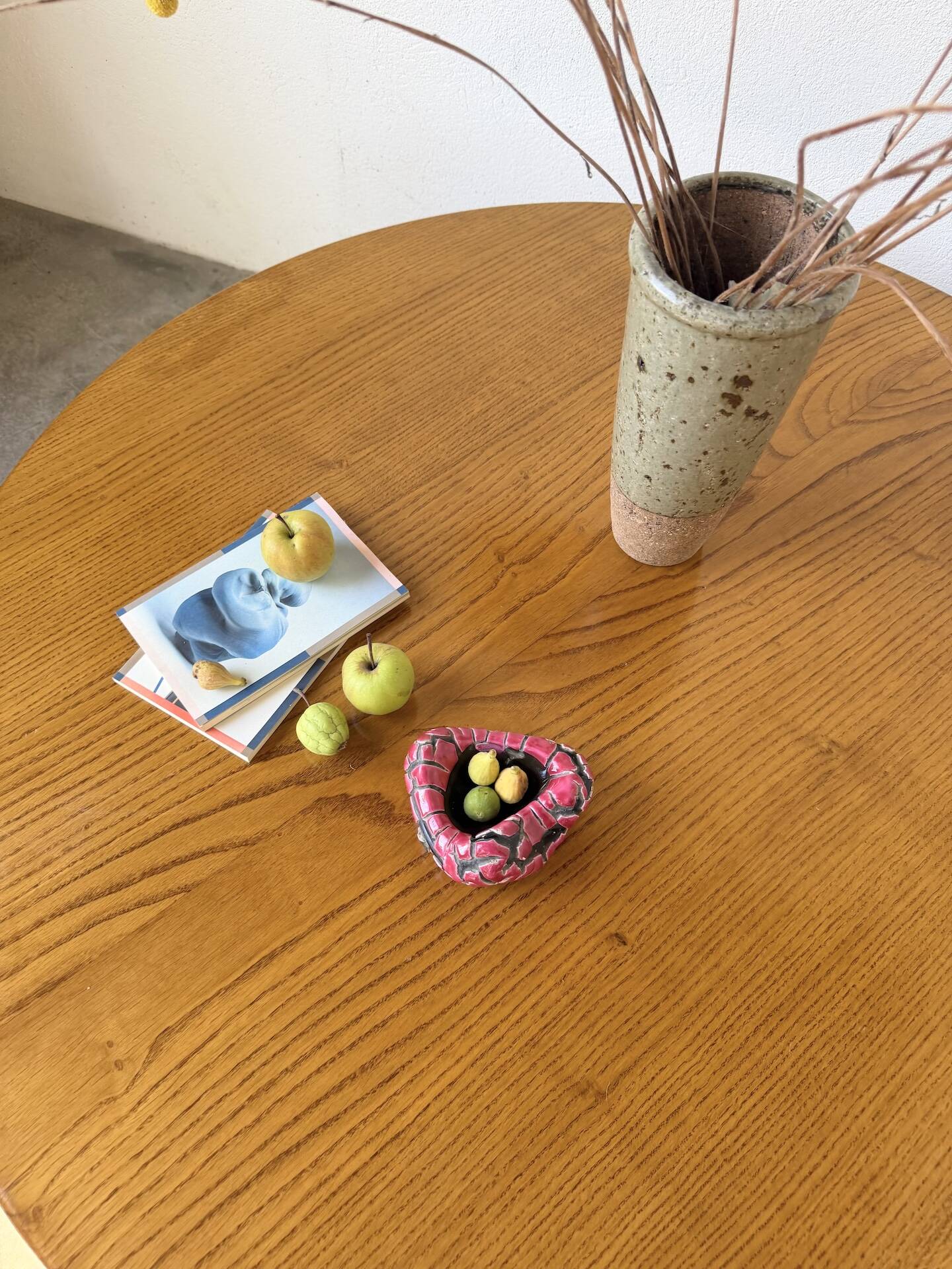 Fatlava style ashtray Vallauris pink