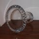 Mikasa germany vintage crystal champagne bucket cooler vase