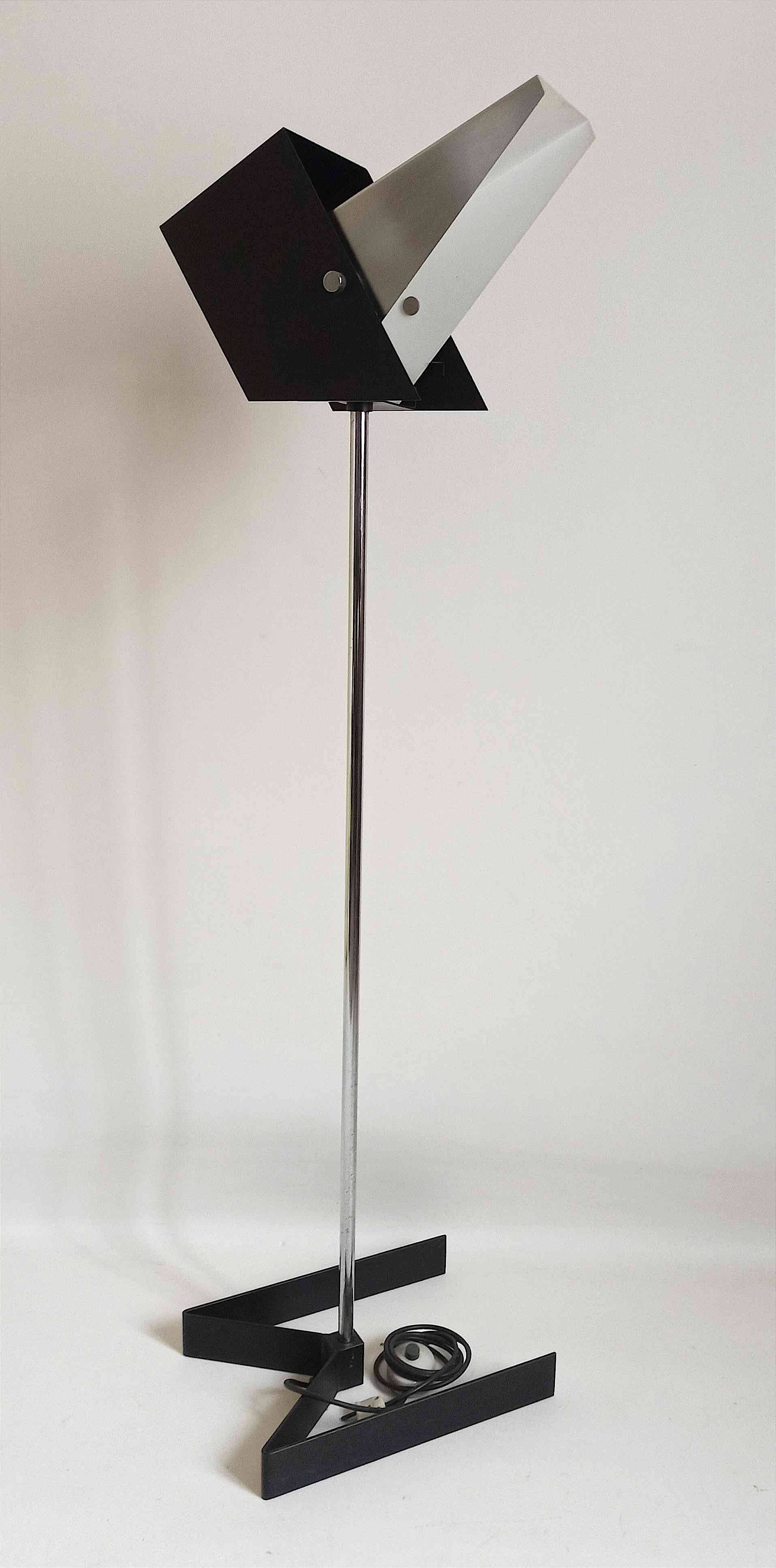 Lyfa adjustable floor lamp from the 60s, height 116.5 cm