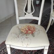 6 chaises contemporaine pour salle à manger.