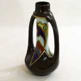 Vase amphora faience mate
