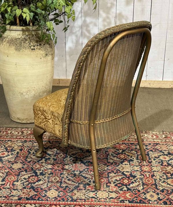 Chauffeuse anglaise de la maison LLOYD LOOM des années 1930
