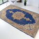 Vintage Turkish Floral Handmade Rug sku-v605