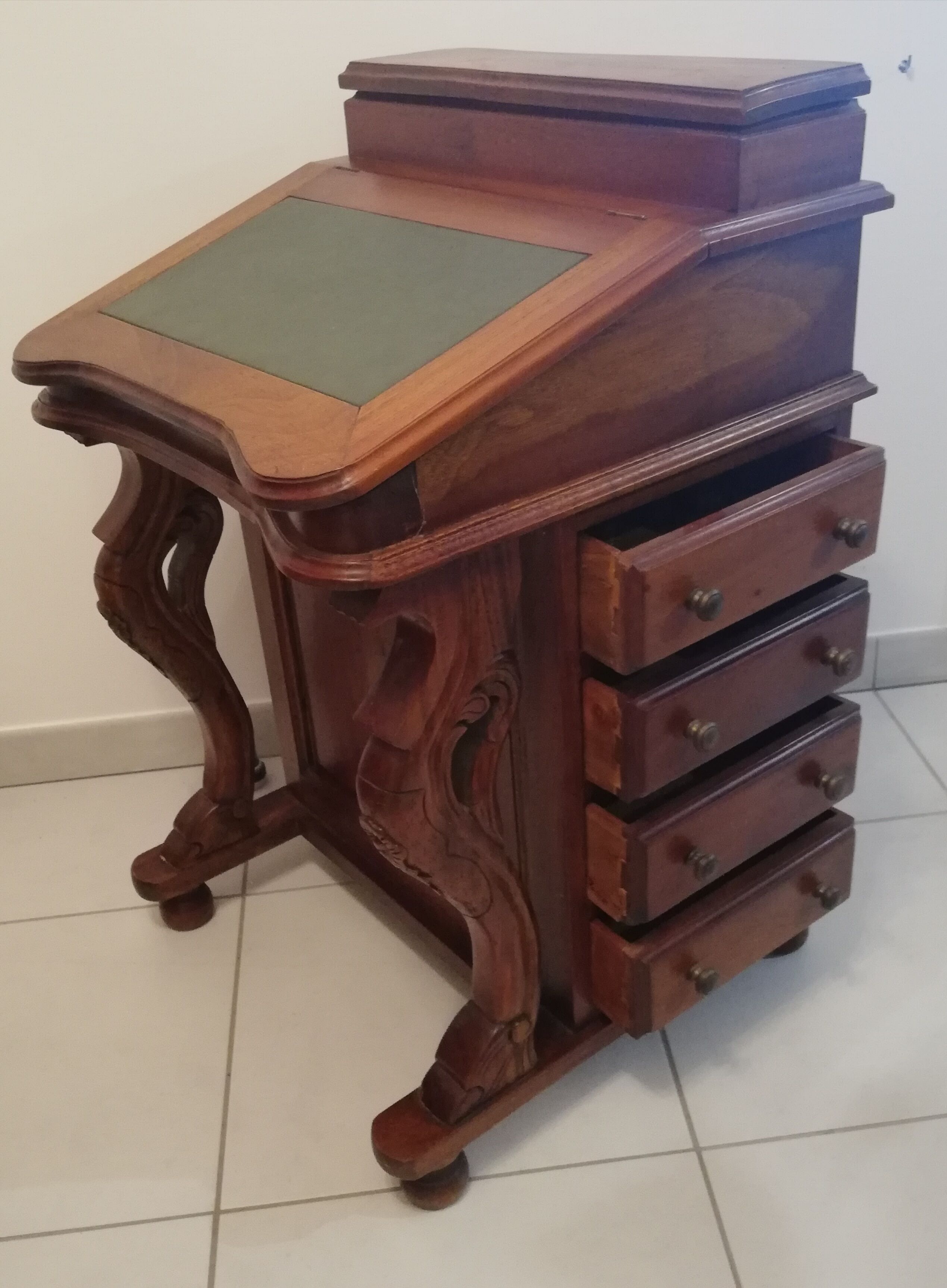 Desk Davenport 8 drawers