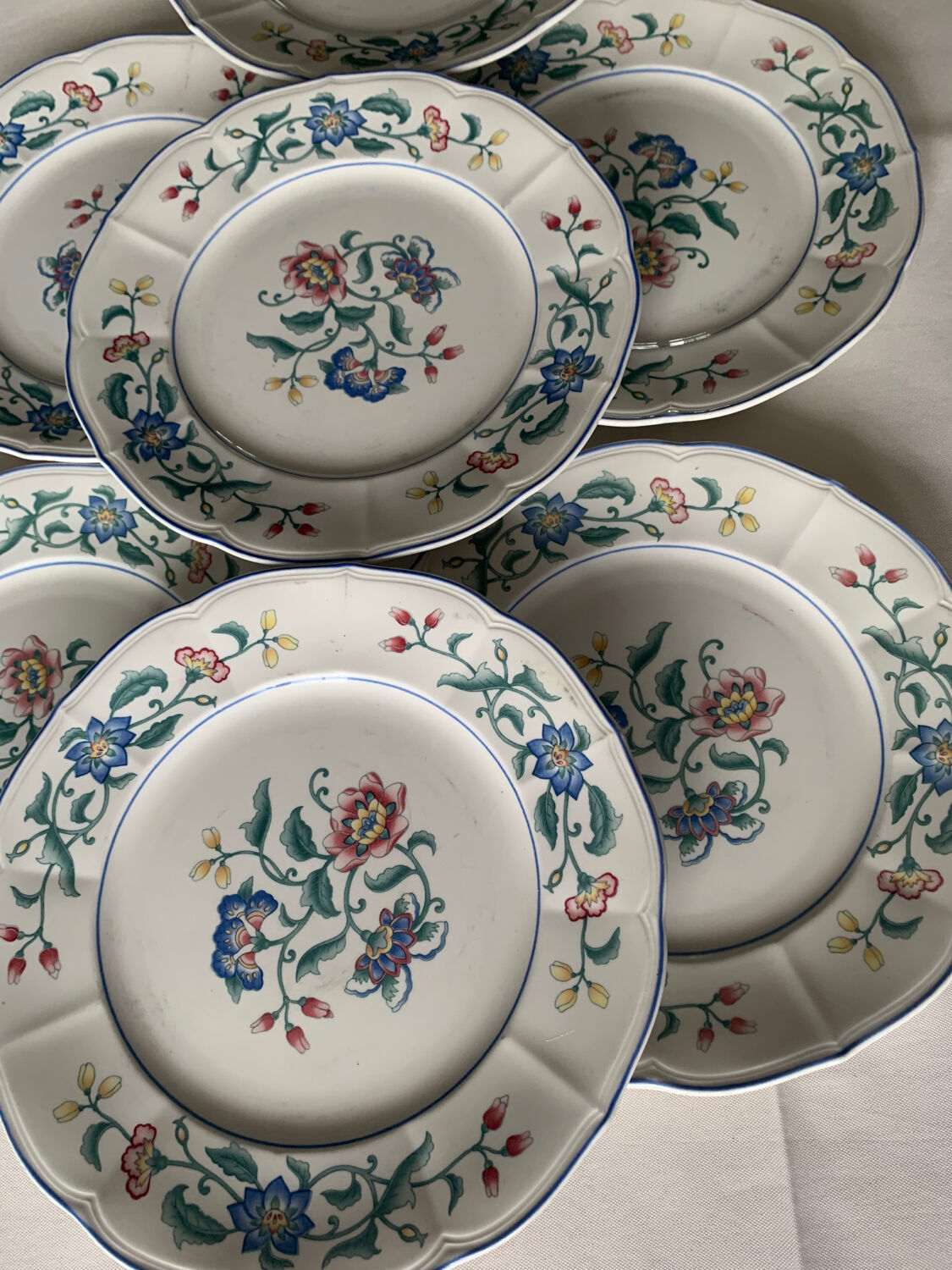 Villeroy and Boch Delia dinner plates