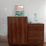 Commode asymétrique, années 1950-1970