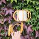 Paire d'appliques en  rotin par Louis Sognot, 1950