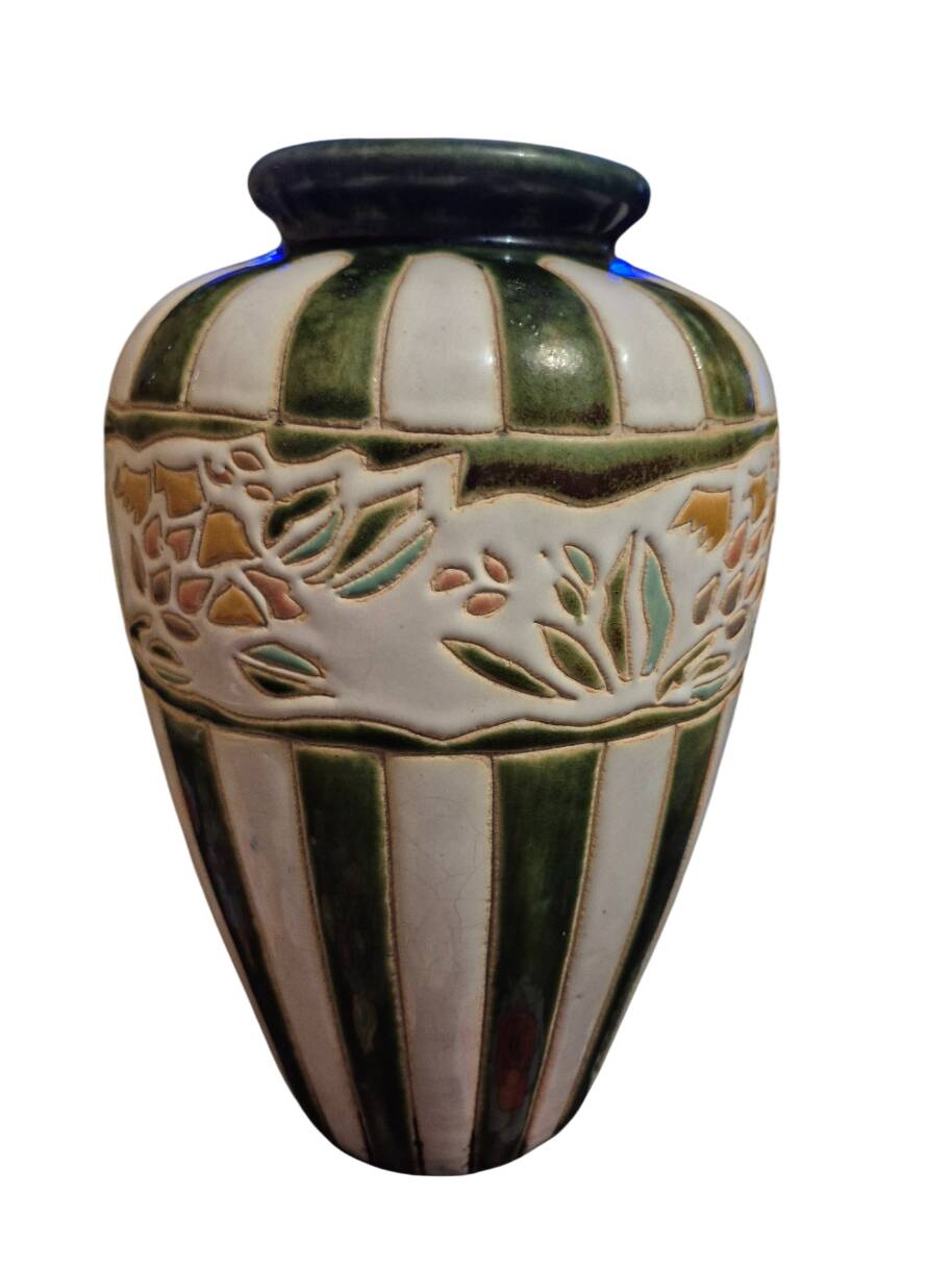 glazed ceramic vase 1920/1930 (in the style of Keramis)