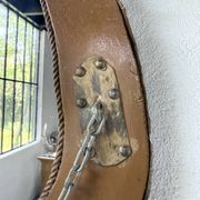 Brutalist handcrafted mirror "horse"