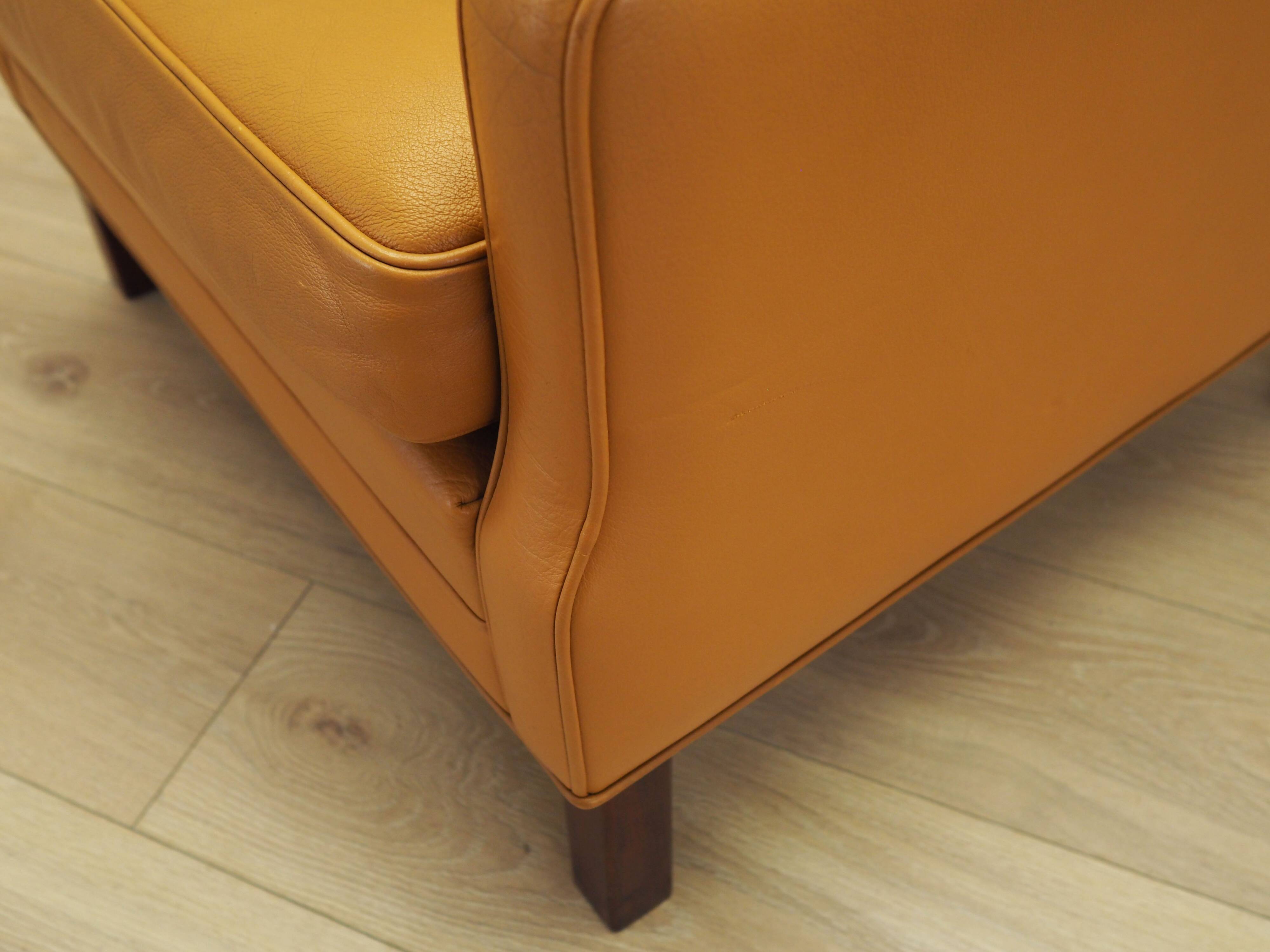 Orange armchair, Danish design, 1970s, production: Denmark