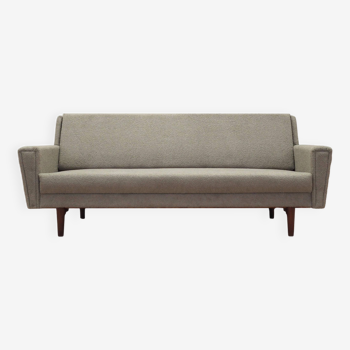 Teak sofa bed, Danish design, 1960s, production: Denmark