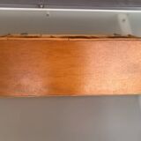 Rattan wall shelf