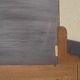Art Deco mirror in walnut frame 126/88cm