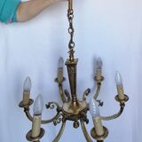 Bronze chandelier