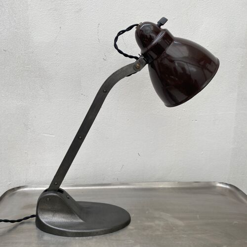 Old german bauhaus desk lamp