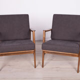 Model 300-139 Armchairs from Swarzędzka, 1960s, Set of 2