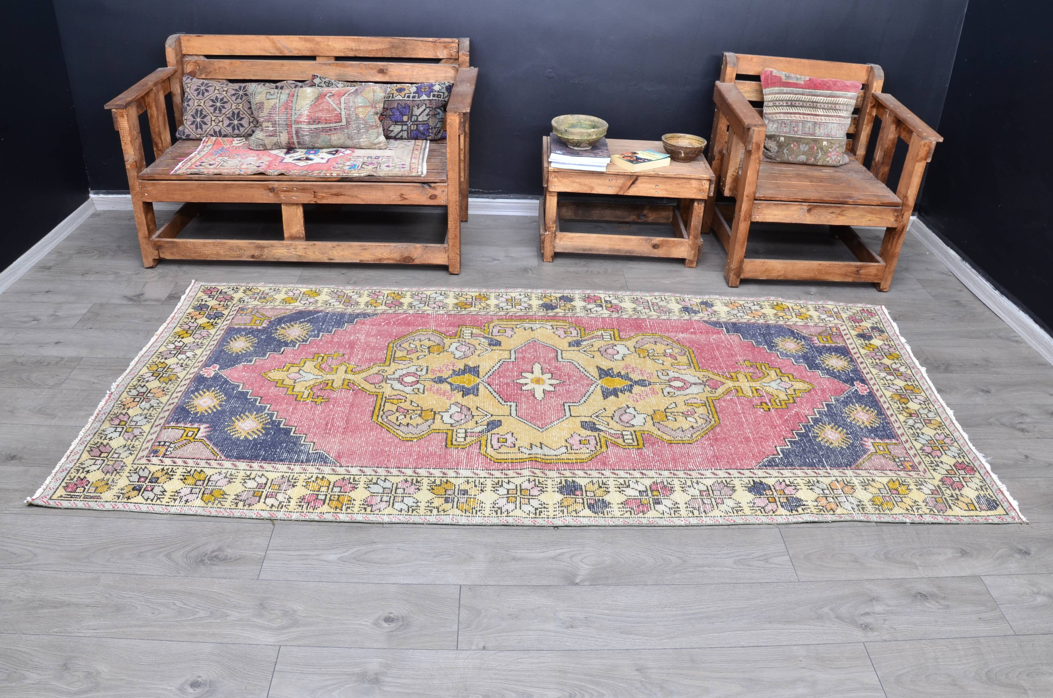 Turkish Handmade Floor Wool Carpet sku 2538