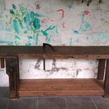 Old carpenter's workbench