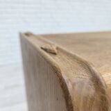 1970s, Danish chest of drawers, oak wood, original good condition.