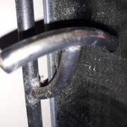 Porte manteau métal et osier
