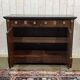 Empire buffet from the early 19th century in mahogany with a black marble top.