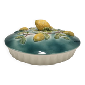 Slip-covered dish