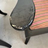 Chaises longues d'Ettore Zaccari, chêne avec détails sculptés, Italie, vers 1910/20