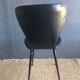 Chaise skai noir esprit fourmi