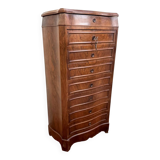 curved secretary in the guise of a Napoleon III period weekly desk