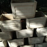 Lot of 15 planters from the 50 fibrociment, sneezes