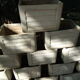 Lot of 15 planters from the 50 fibrociment, sneezes