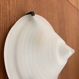 IKEA vintage ceiling light from the 80s in frosted glass, Memphis style.